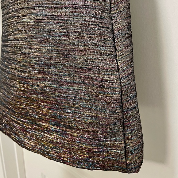 NWT Anthropologie Hutch Jessie Metallic Midi Dress - Picture 11 of 16